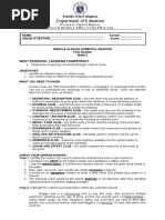Developmental Reading Module 1stQ Week 2