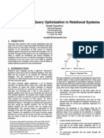 Query Optimization (Research Paper)