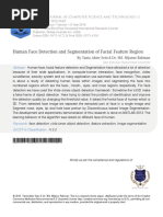Human Face Detection and Segmentation of Facial Feature Region