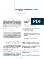 A Control Lyapunov Function Approach To Robust Stabilization of Nonlinear Systems'