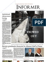 The Informer: Snowed OUT