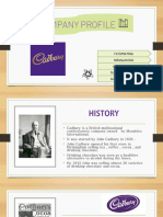 Company Profile of Cadbury