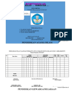 Format Penilaian Portofolo KTSP SD 1 Mekarmukti Kelas 3 Sem 2