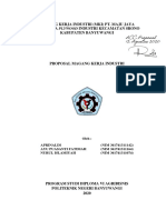 ACC Proposal MKI Kelompok 4 PT. MJS