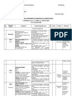 Planificare Maistrii Technical English