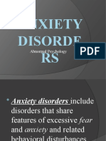 Anxiety Disorde RS: Abnormal Psychology