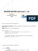 Review Soal 1-10