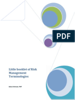 Little booklet of Risk Management Terminologies - little-booklet-of-risk-management-terminologies
