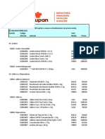 Lista de Precios Mercado Agosot PDF