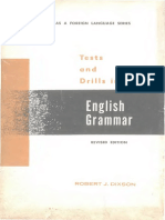 Dixson Robert J Tests and Drills in English Grammar