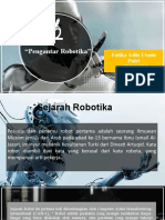 Fatika Aslia - 1826041031 - Kelas B - Pengantar Robotika