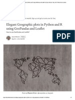 Elegant Geographic Plots in Python and R Using GeoPandas and Leaflet - by Karan Bhanot - Sep, 2020 - Towards Data Science