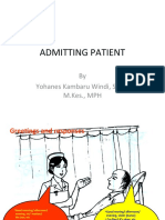Admitting Patient