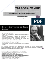resumo - A cruel pedagogia do vírus - Boaventura de Souza Santos