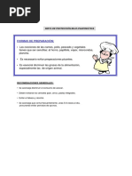 Dysphagia Diet IDDSI Level 5 Food List Spanish | PDF | Postres | Cereales