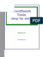Wordsmith Tools Step by Step: © 2010 Mike Scott