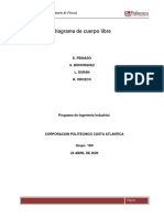 Informe Fisica Diagrama de Cuerpo Libre