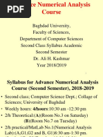 Numerical Analysis II PDF