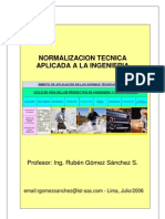 Normalizacion Tecnica Ingenieria