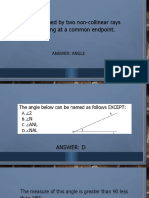 Forming angles and angle types