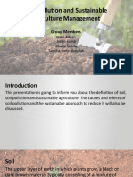 Soil Pollution and Sustainable Agriculture Management: Group Members