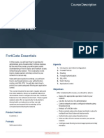 FortiGate Essentials 6.2 Course Description-Online