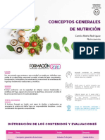 Concepto General de Nutricion