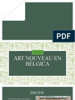 MODERNISMO BELGICA - ART NOUVEAU