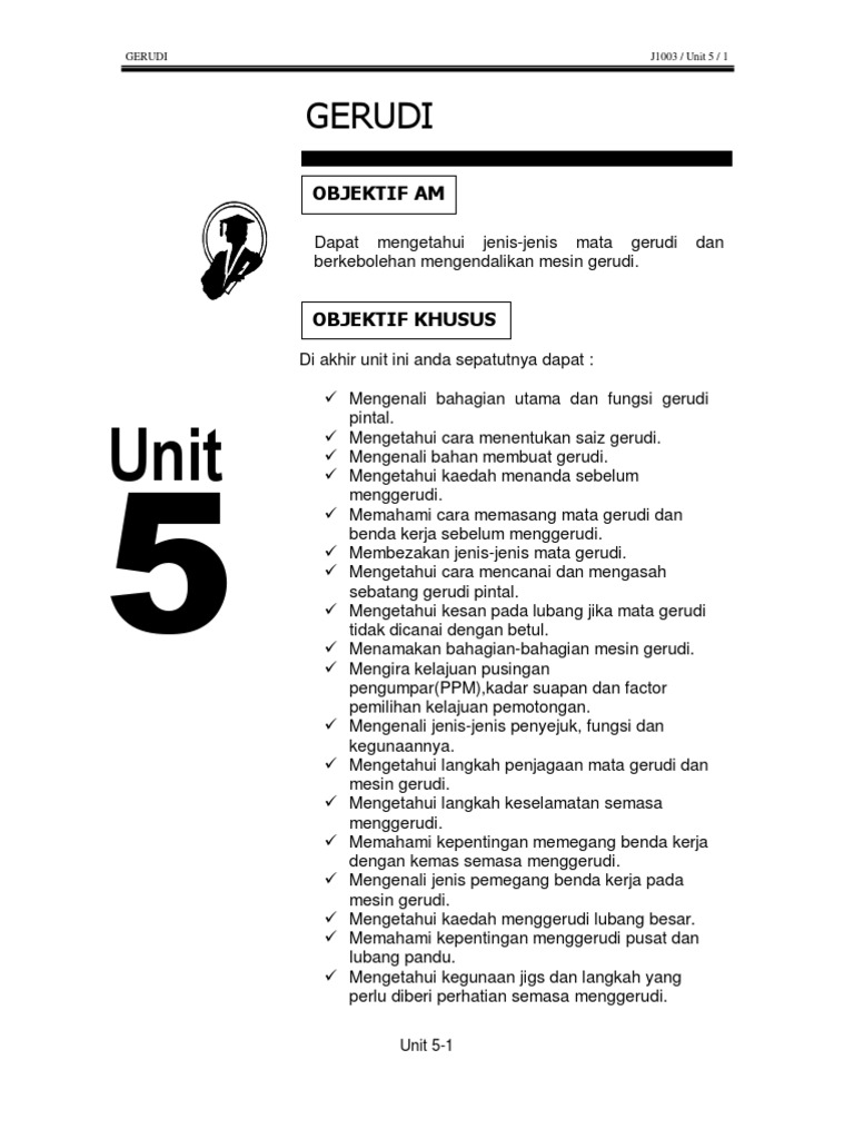 Unit5 Teknologi Worksyop 1 Pdf