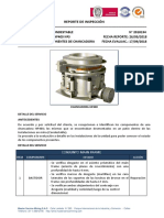 Condestable Reporte de Inspección Chancadora HP400 2018134 PDF