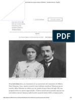 La Vida Olvidada de La Primera Esposa de Einstein - Scientific American - Español