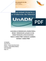 Módulo 1. Administración y Proyecto de Vida