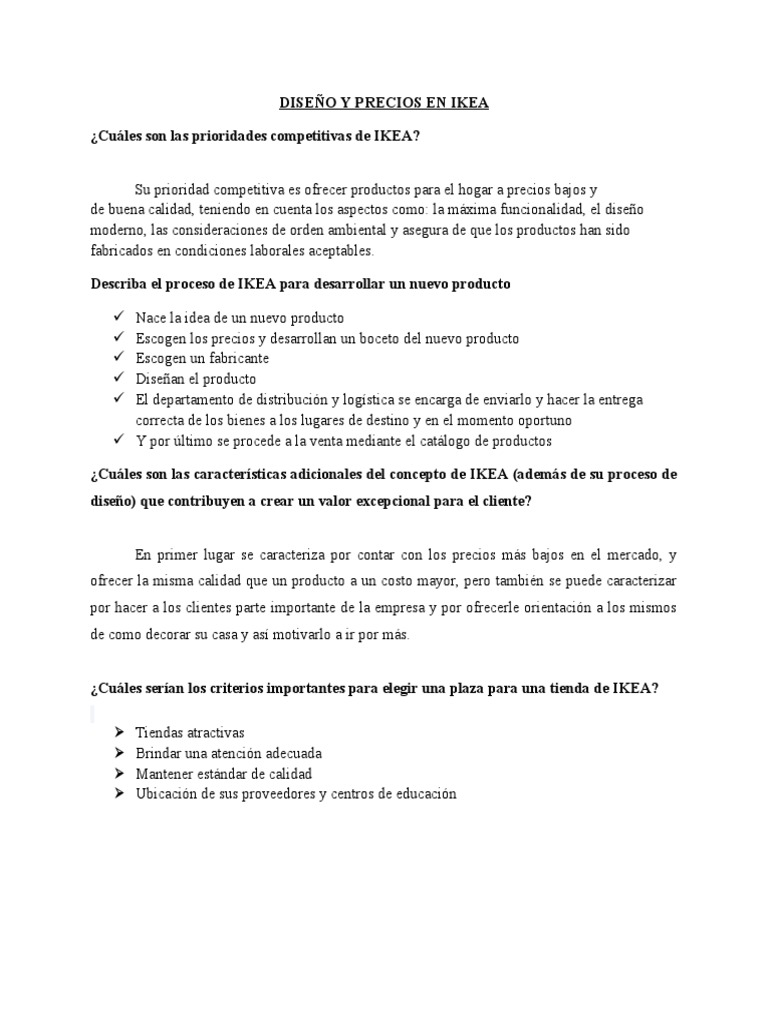 El modelo de negocio de IKEA: diseño, precios bajos y experiencia del ...