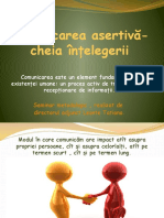 Comunicarea Asertivă - Cheia Înțelegerii