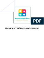 Aprendizaje Libre - Técnicas de Estudio PDF