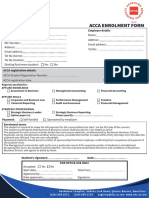 RBS - ACCA Enrolment Form 2 PDF