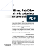 Himno Ptriotico Al 15 de Setirmbre Teoria