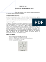 PRACTICA No 3 EXTRACCION DE LA CAFEINA D PDF