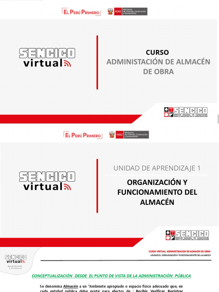 Administración de Almacén de Obra | PDF | Almacén | Cemento