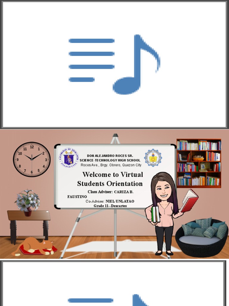 SHS Virtual Orientation Guidelines | PDF | Question | Distance Education