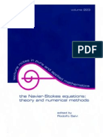 The Navier-Stokes Equations Theory and Numerical Methods
