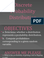 Discrete Probability Distribution