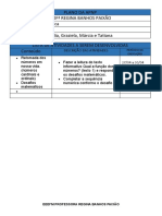 Plano da APNP de matemática 3 semana