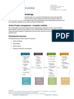 Development Methodology: Online Project Management / Complete Visibility