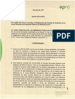 Decreto JD 377 Del 25ago15 Comité de Auditoría