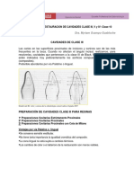 UAP - PREPARACION DE CAVIDADES CLASE III, V y IV - Clase 09