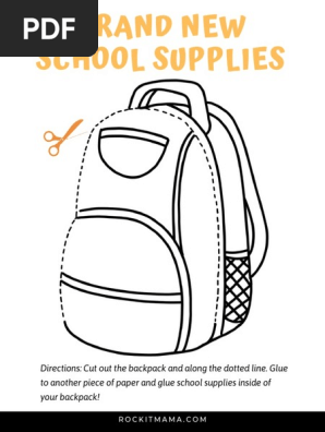 Backpack Activity