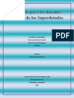 Cartilla para Los Superdotados