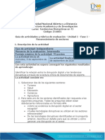 Guía de Actividades y Rúbrica de Evaluación - Unidad 1 - Fase 1 - Reconocimiento de Sectores