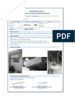 Reporte Tecnico AA Indufrial Oficina Siso